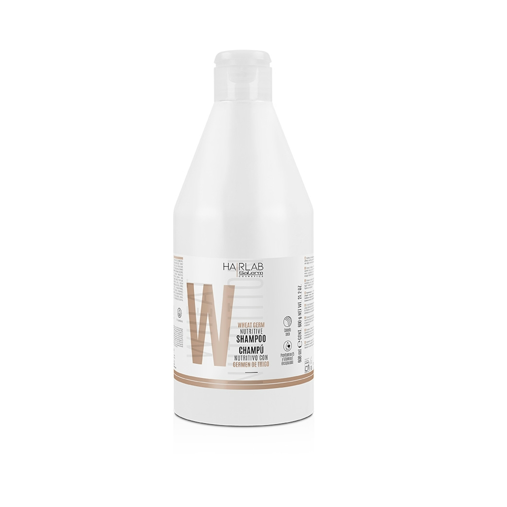 SALERM Hair Lab Wheat Nutrition Set – Nutritive Shampoo + Conditioner with Wheat Germ Oil | Deep Nourishment, Repair, Anti‑Frizz, Shine & Softness | For Dry, Damaged or Weakened Hair