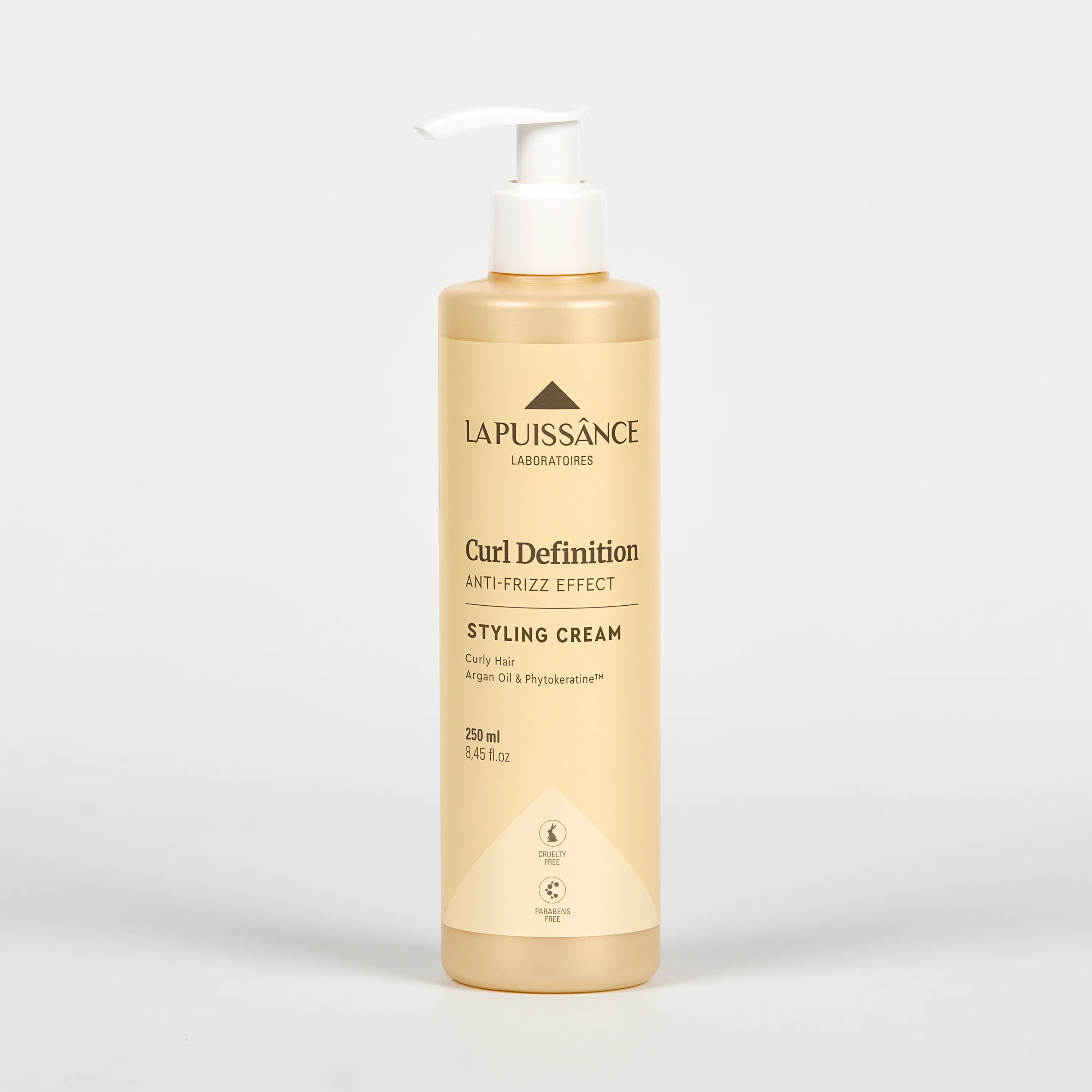 LA PUISSANCE Curl Definition Styling Cream 250 ml – Lightweight Curl Activator with Phyto‑Keratin, Argan Oil & Glycerin – Anti‑Frizz, Hydration & Long‑Lasting Definition