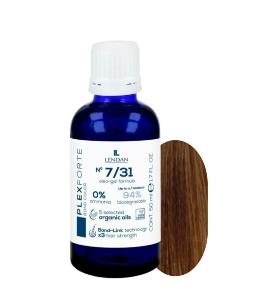 Lendan PlexForte Bond Color Liquid Hair Dye & Toner - 50 ml (tinte) | 30 ml (toner)
