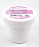 Sassi Acrylic Powder Professional Salon Quality 2oz White, Strengthens nail, nail beauty, nail polish, nail art, decorate your nails, cosmetics, nail powder,