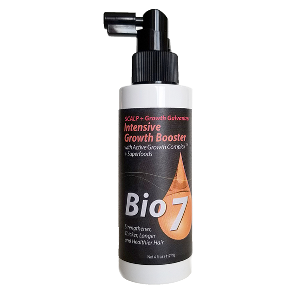 Bio7 Scalp + Galvanizer Intensive Hair Growth Booster with Active Growth Complex and Superfoods - 4fl oz