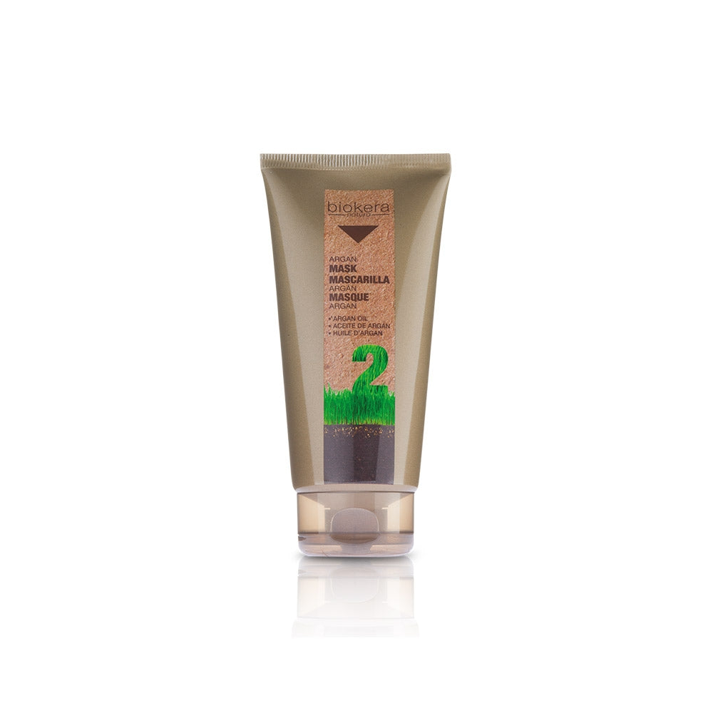 Salerm Cosmetics Biokera Natura Argan Oil Hair Mask Step-2 6.76 fl.oz.