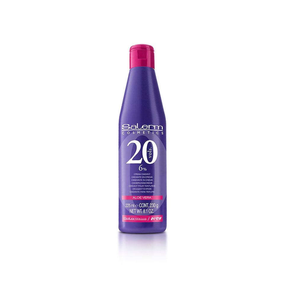 Salerm Cosmetics Hair Coloring Oxidant Cream with Aloe Vera 7.61 fl.oz