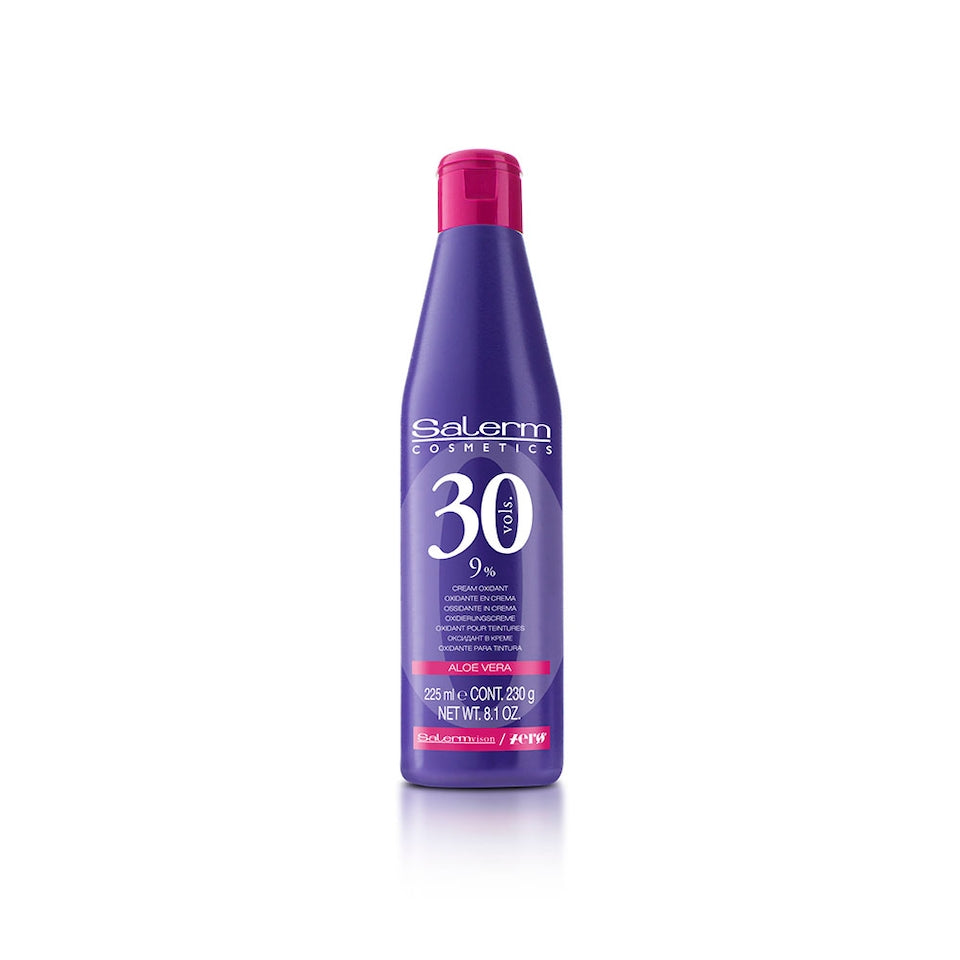 Salerm Cosmetics Hair Coloring Oxidant Cream with Aloe Vera 7.61 fl.oz
