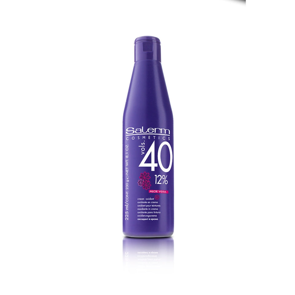 Salerm Cosmetics Hair Coloring Oxidant Cream with Aloe Vera 7.61 fl.oz