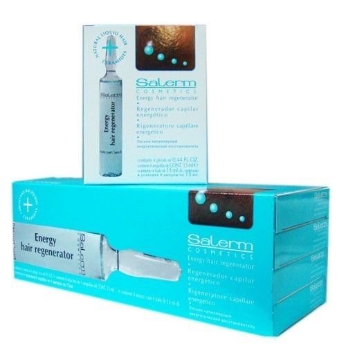 Salerm · Ampollas revitalizantes con ceramidas, 4 unidades por caja · 0.44 oz · paquete de 8