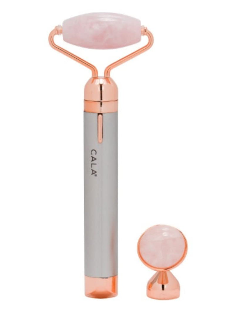 2-IN-1 ROSE QUARTZ SONIC FACIAL MASSAGER 2-IN-1 ROSE QUARTZ SONIC FACIAL MASSAGER