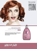 RECAMIER 34585 Professional Salon In Combing Cream Split End Mender Leave In Detangler Conditioner for Color Treated Hair | Crema de Peinar | Tratamiento Capilar para el Cabello Seco y Maltratado