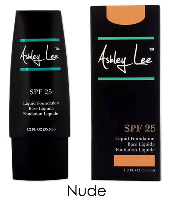 Ashley Lee Liquid Foundation SPF25 Base 04-Nude 1.2fl oz