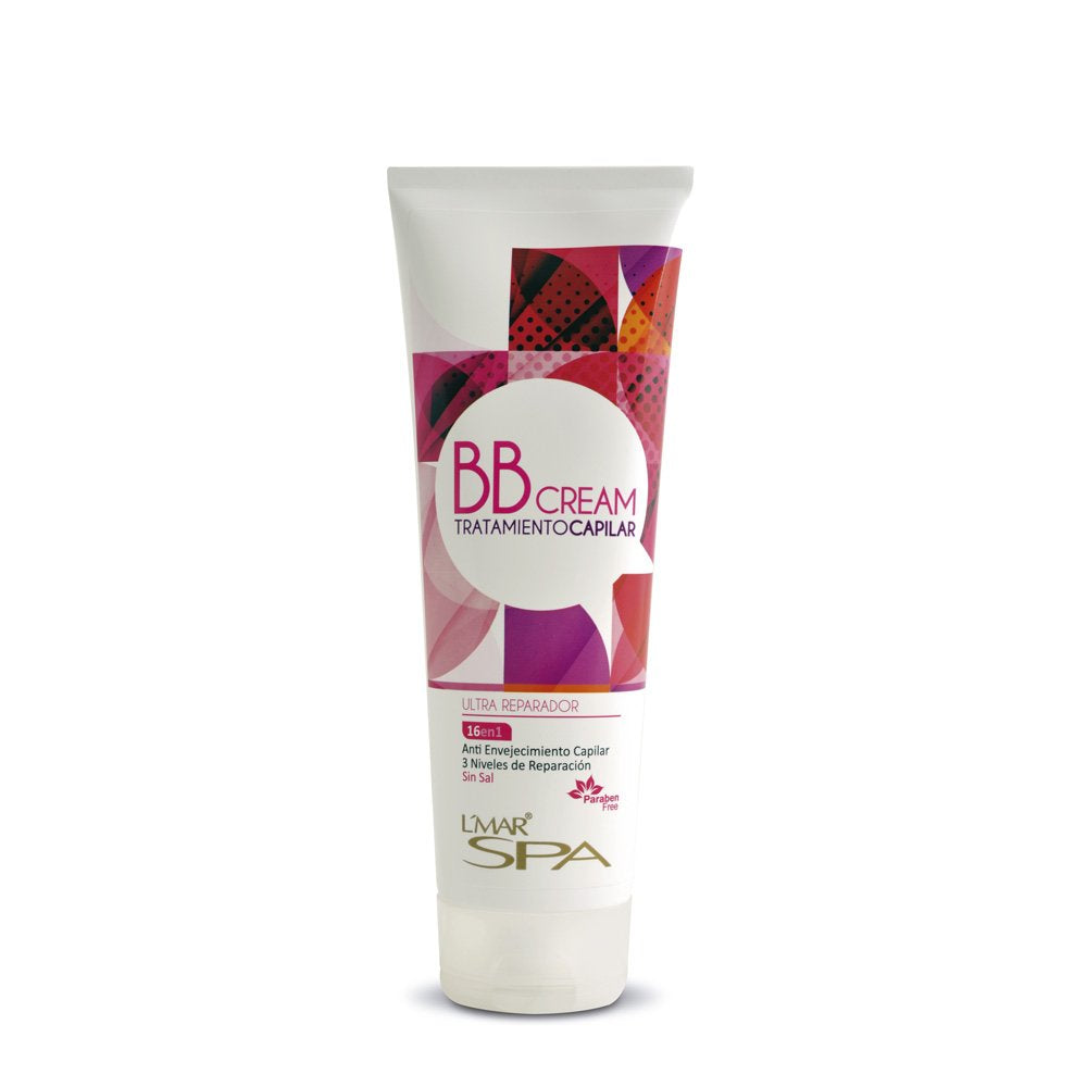 L'mar Spa BB Cream Ultra Repair Capillary Hair Treatment 8.5oz
