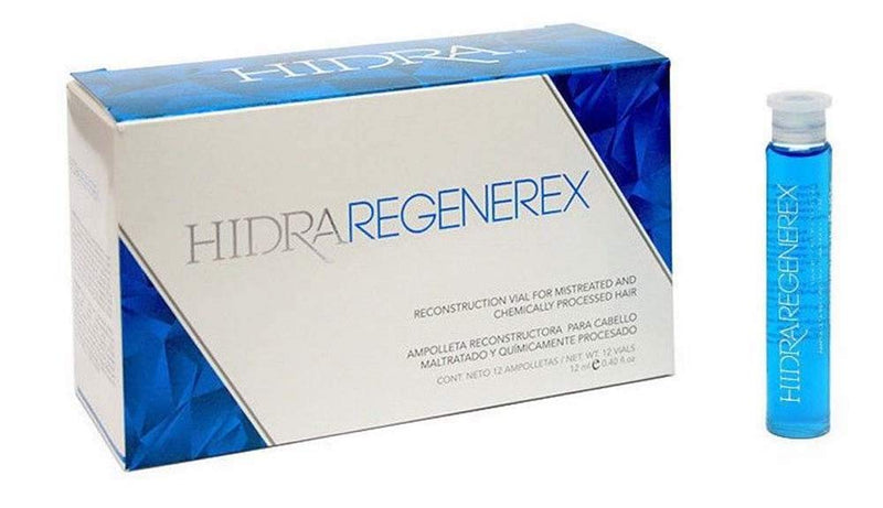 Hidra Regenerex Reconstruction for Mistreated & Chemically Processed Hair 12 pk ampoules