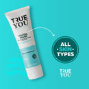 TRUE YOU Facial Mask Carbon activated with green tea and bambu extract 3.38oz