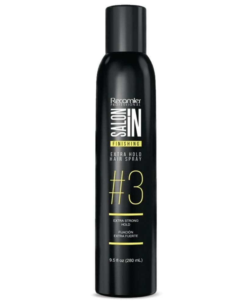 Recamier Professional Salon In Finishing #3 Extra Hold Hair Spray 9.5oz - Spray de Fijacion Extra Fuerte para el cabello