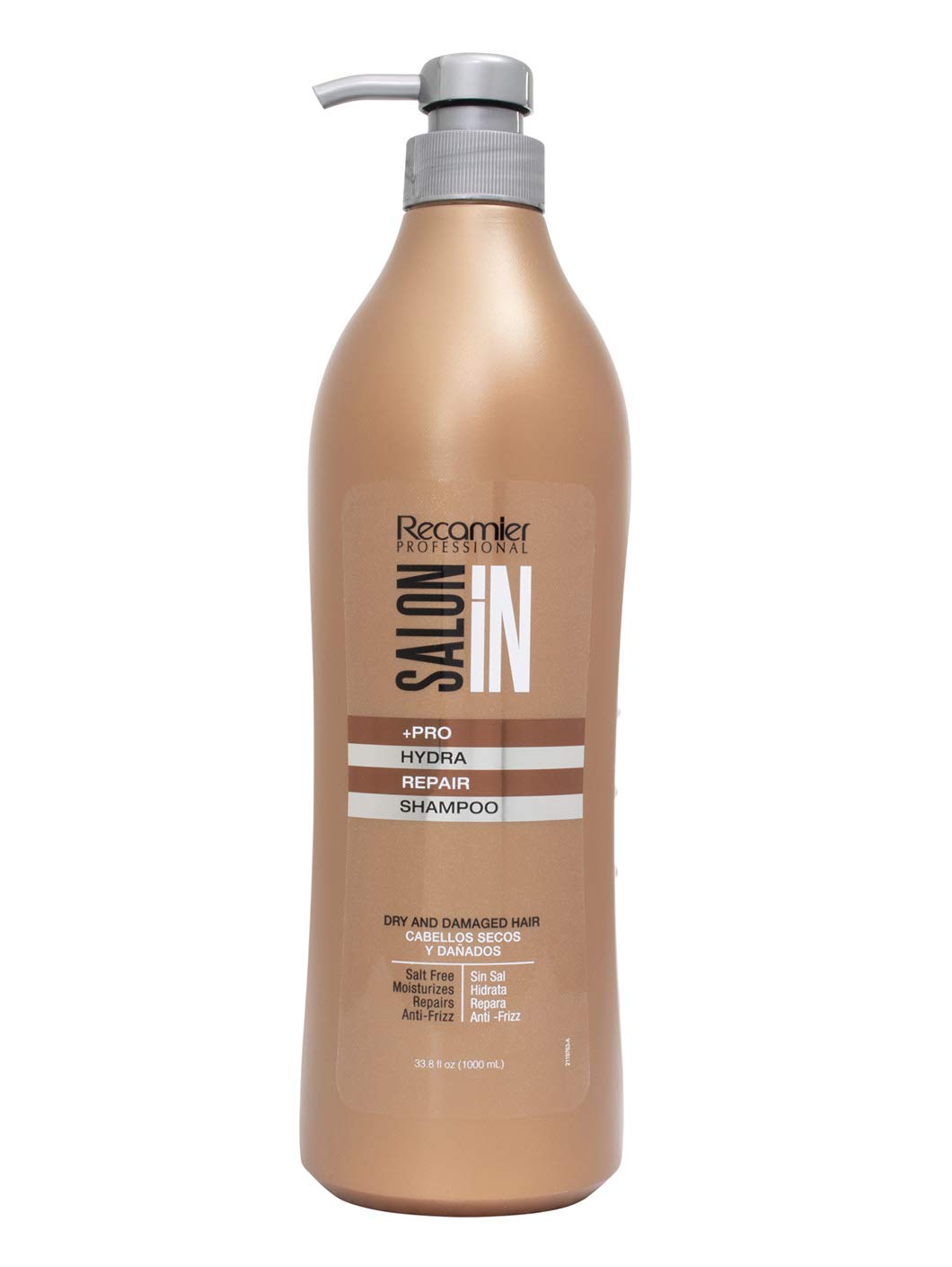 RECAMIER Salt Free Shampoo Repair and Ultra Hydrate Conditioner Hair Treatment Set | Champu y Acondicionador de Cabello 33.8 OZ