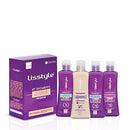 L'mar Lisstyle Progresive Straightening treatment Blowout KIT No Formol with Carbocysteine No Smell, No Itching | Alisado Permanente Sin Formol (250 ml)