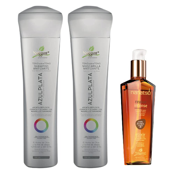 Naissant Professional Platinum Blue - Azul Plata Matiz Hair Color Intensifier and Tone Corrector.