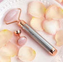 2-IN-1 ROSE QUARTZ SONIC FACIAL MASSAGER