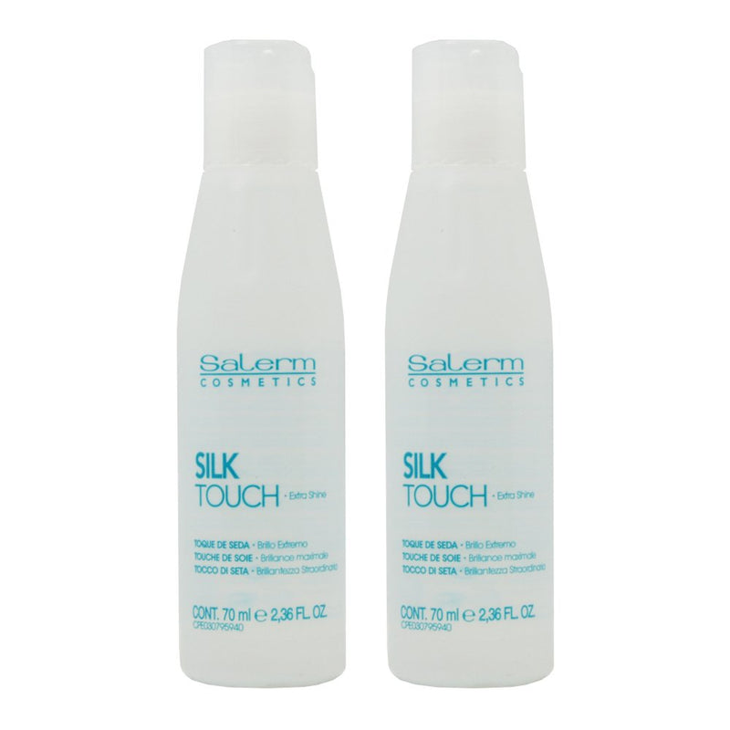 Salerm Silk Touch Hair Extra Shine, 2.36 oz (2 Pack)