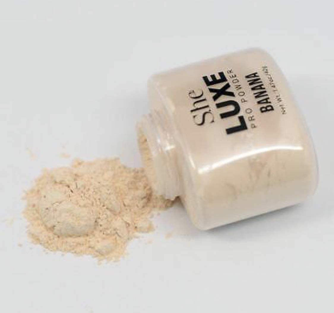 S.he Makeup Luxe Pro Powder - Banana 1.47 oz.