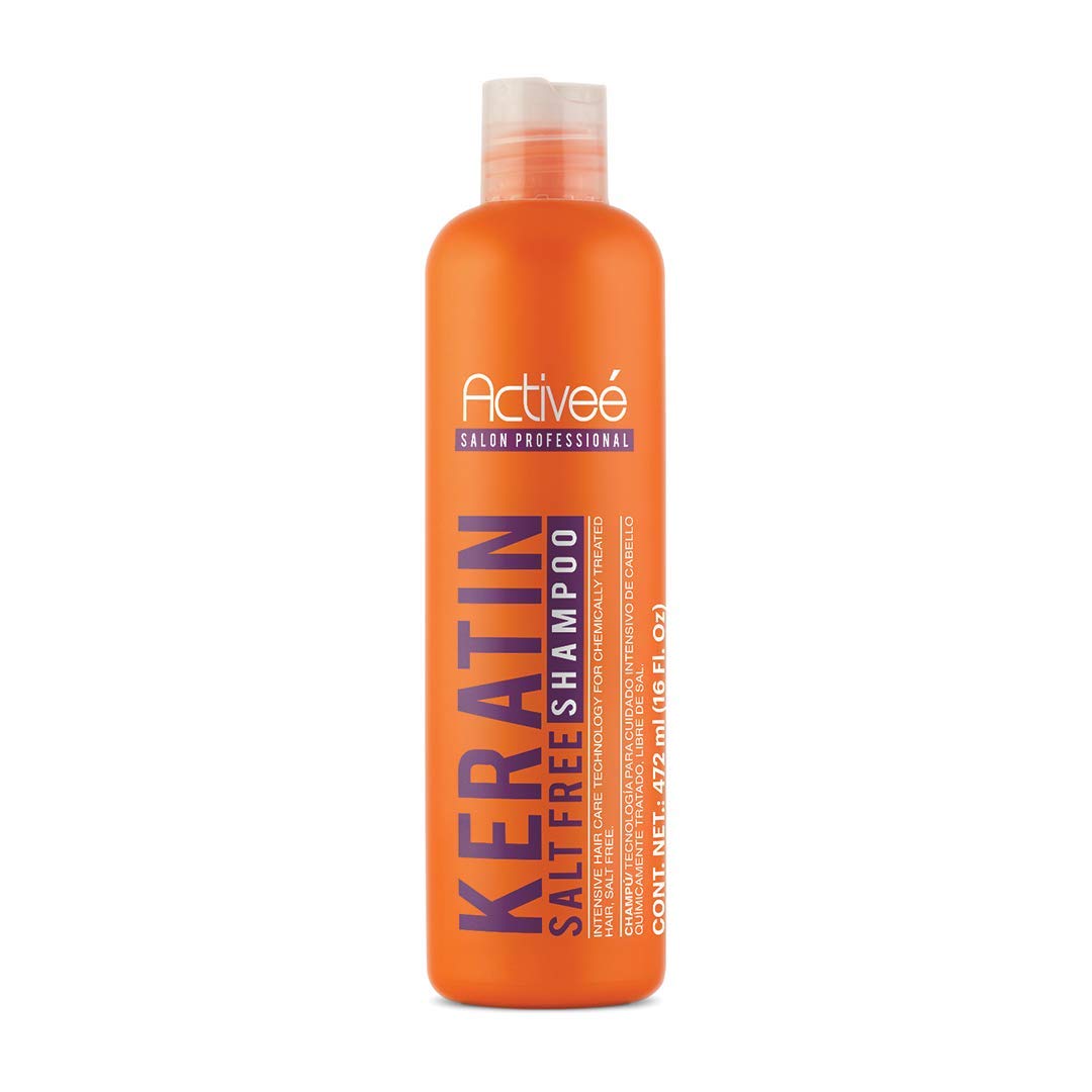 Activee Professional Keratin Hair Shampoo and Conditioner kit 2 x 16 fl. oz. – Hydrolyzed keratin enriched