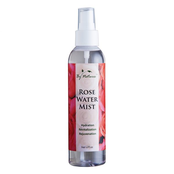 Rose Water Mist for Face Skin and Hair 6 fl oz