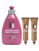 RECAMIER 34158 Professional Salon In Leave In Detangler Hair Smoothing Treatment | Combing Cream | Split End Mender | Tratamientos para el Cabello Seco y Maltratado Crema de Peinar