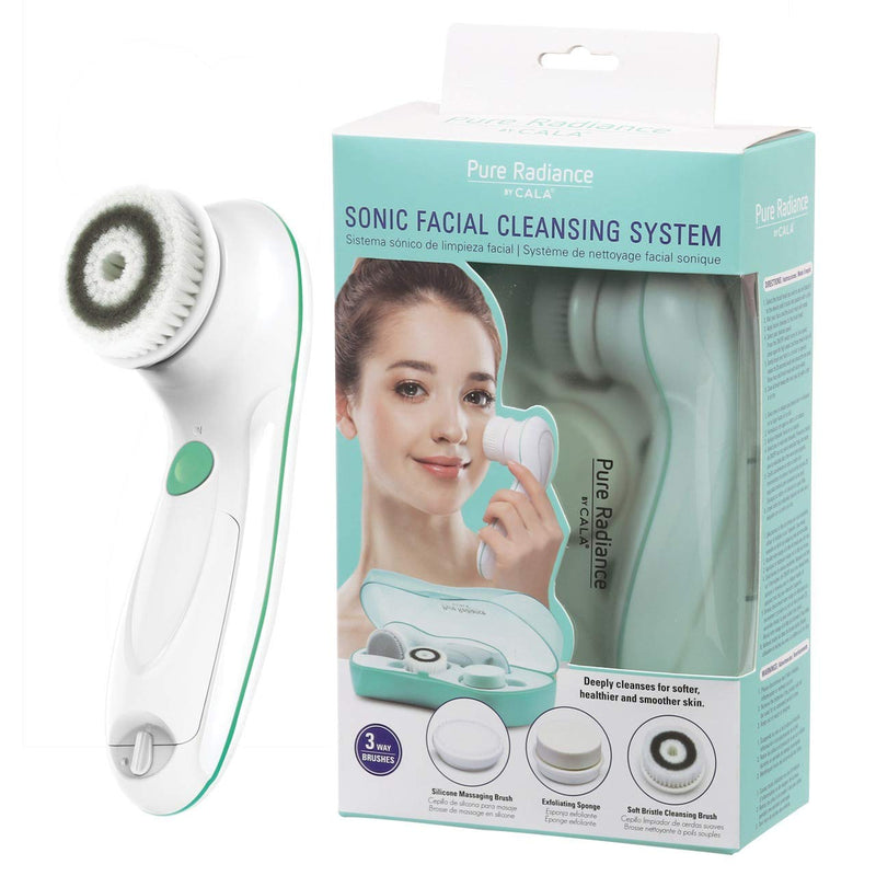 Cala F4817 Sonic facial cleansing system, 3 Brushes