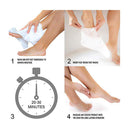 Pure Radiance by Cala Moisturizing Foot Masks - 3 Pack