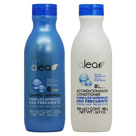 Alea Normal Hair Shampoo, Conditioner and Mask with lime extract and long-lasting moisturizers | Alea Champu, Condicionador y Mascarilla para cabello Normal