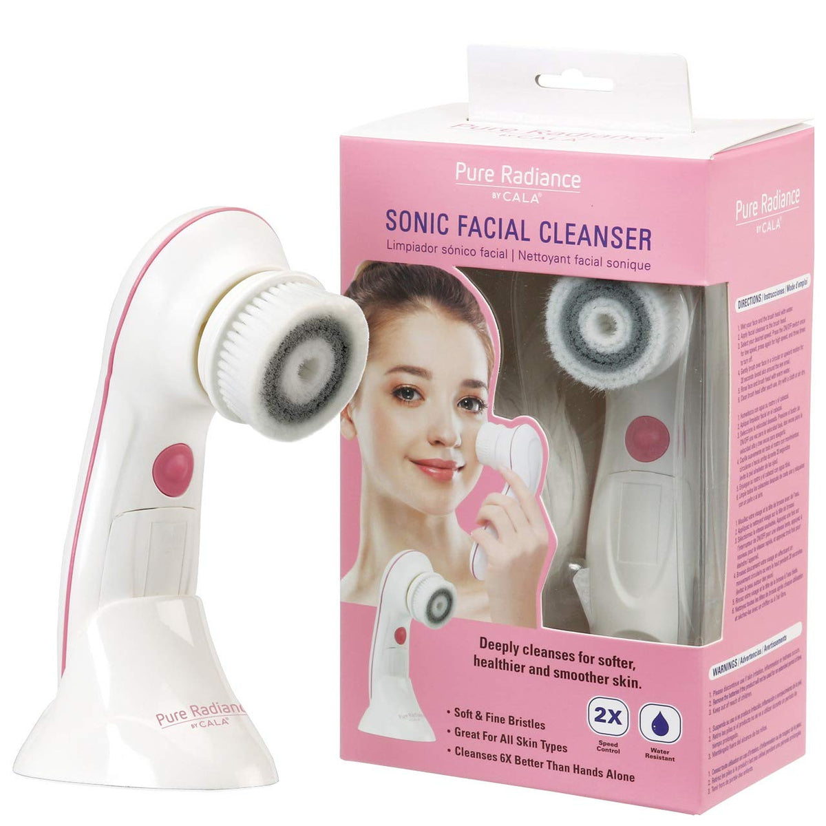Cala Sonic Facial Cleanser 2 Speed Control Pure Radiance