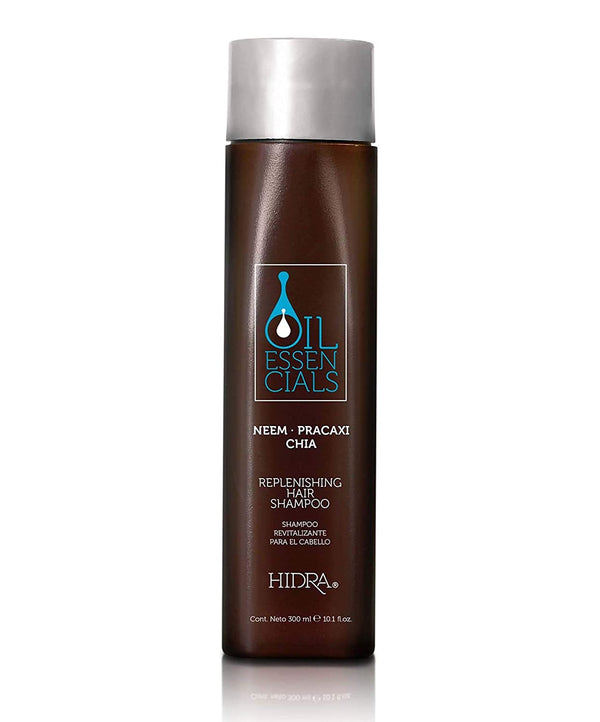 Hidra Oil Essencials Replenishing Hair Shampoo for Damaged Hair 10.1 oz - Champu Revitalizante para Cabello Maltratado y Reseco