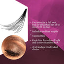 Ardell False Eyelashes Double Up Individuals Knot-Free 4 Pack