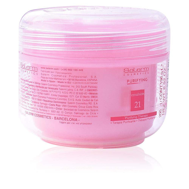 Salerm Cosmetics Purifying Emulsion 21 Therapy Mask 6.92oz