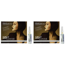 Salerm Gray Cover for Resistant Gray Covering (12 vials of 0.17oz per pack) (2 Pack)