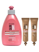 RECAMIER 34585 Professional Salon In Combing Cream Split End Mender Leave In Detangler Conditioner for Color Treated Hair | Crema de Peinar | Tratamiento Capilar para el Cabello Seco y Maltratado