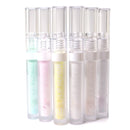 She Makeup 6 Pastel Sheer Lip Repair Smoothes Lip Wrinkles Cream Texture Gloss Lipgloss Glossy Healthy LP03 + Free Zipper Bag, Full Size