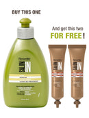 Recamier Professional Salon In +Pro Keratin Ultra Force Leave On Treatment 10.1oz + 2 SOS Hydra Repair - Tratamiento de Keratina para el Cabello Debil y Maltratado