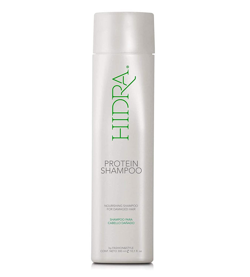 Hidra Protein Hair Shampoo for Dry and Damaged Hair 10.1 oz - Champu para el Cabello Reseco y Quebradizo