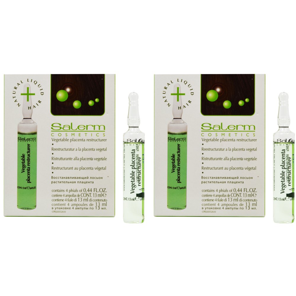 Salerm Cosmetics Vegetal Placenta Restructurer Natural Liquid Hair Amp