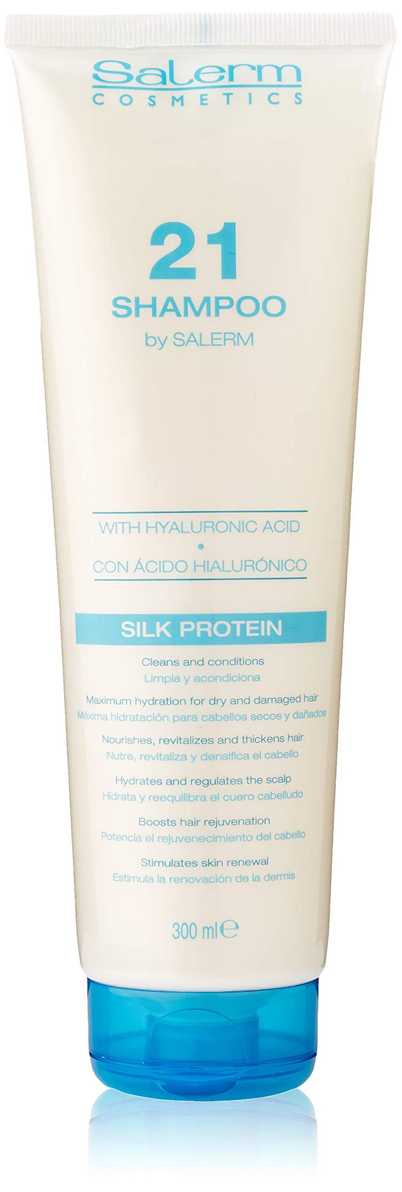 Salerm 21 Silk Protein Hair Shampoo with Hyaluronic Acid 300ml/10.8oz