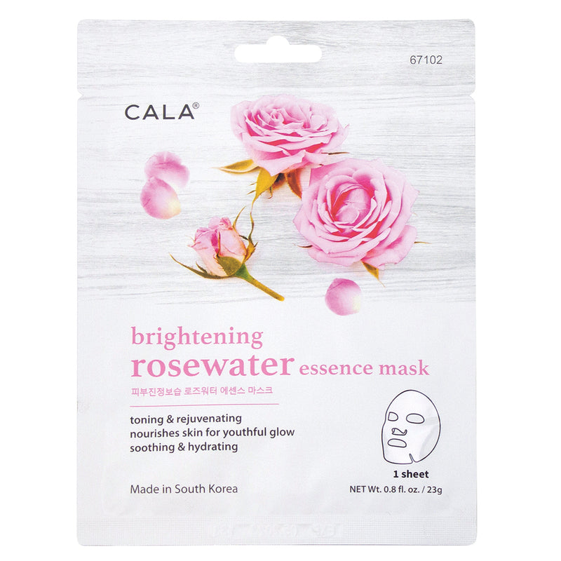 Cala Rosewater Collagen Essence Facial Mask - 1 Count