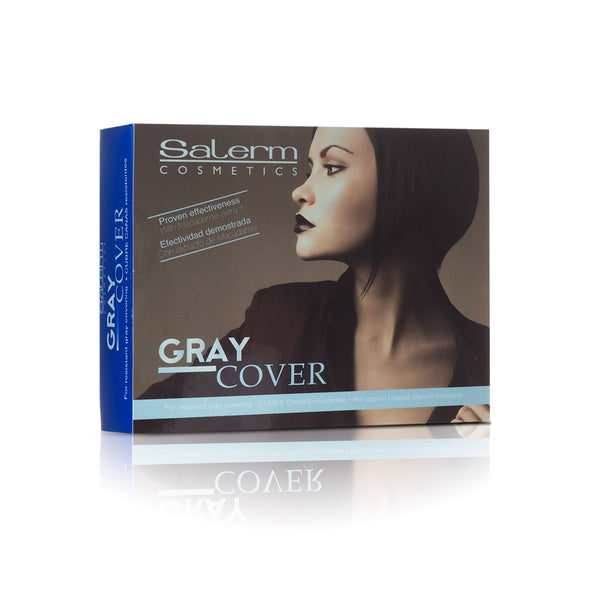 Salerm Cosmetics Gray Cover Hair Treatment - box of 12 vials (5ml ea)