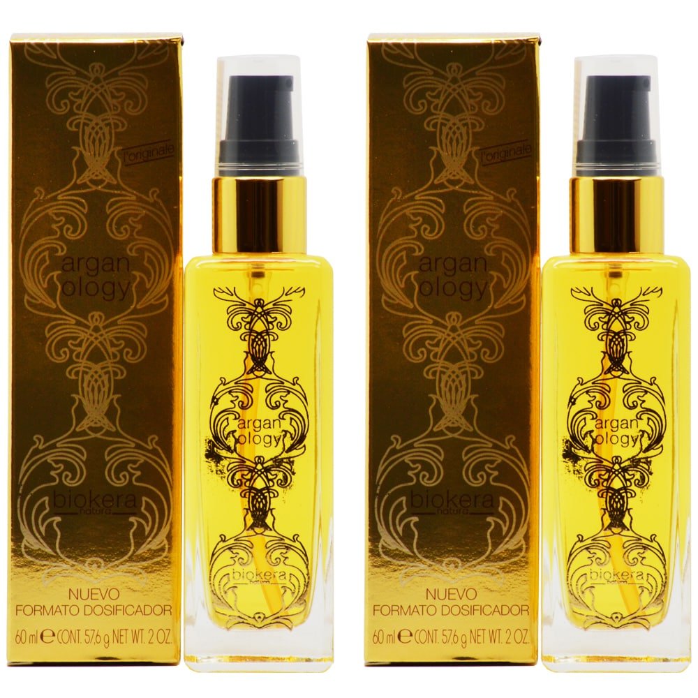 Salerm Biokera Arganology 2oz / 60ml "Set of 2"
