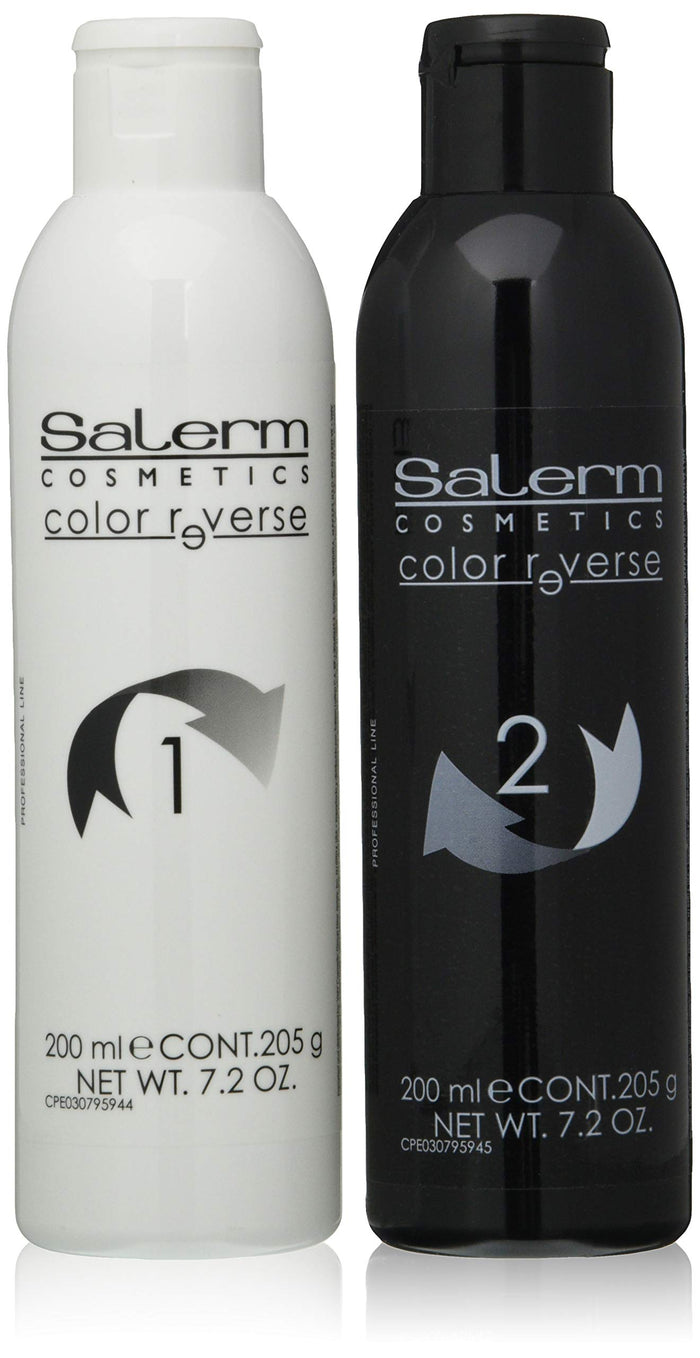 Salerm Color Reverse – Artificial Hair Color Remover, 2-Part Kit