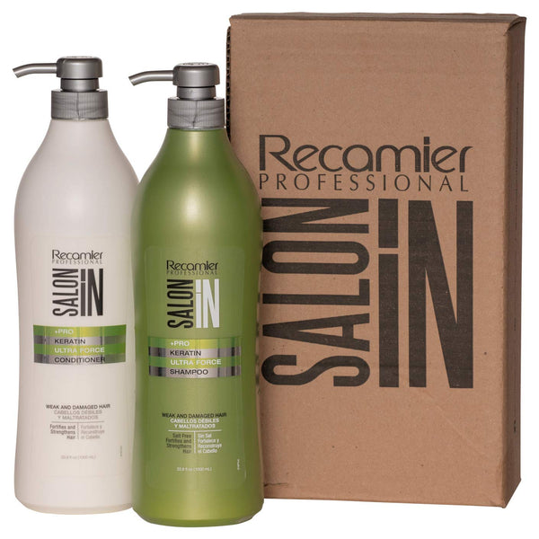 Recamier Professional Salon In Ultra Force Hair Shampoo and Conditioner Kit (2 x 33.8 fl.oz.)