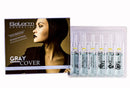 Salerm Cosmetics Gray Cover Hair Treatment - box of 12 vials (5ml ea)