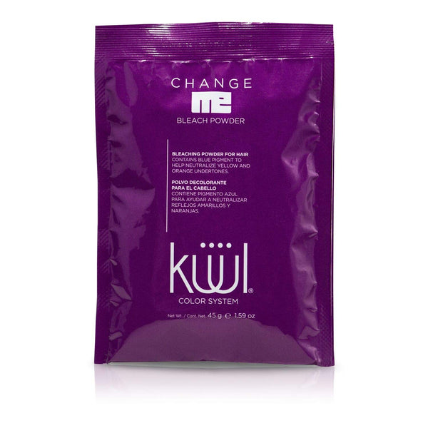 Kuul Change Me Color System Hair Bleach Powder Pack 1.59 Oz - Decolorante en Polvo para el Cabello