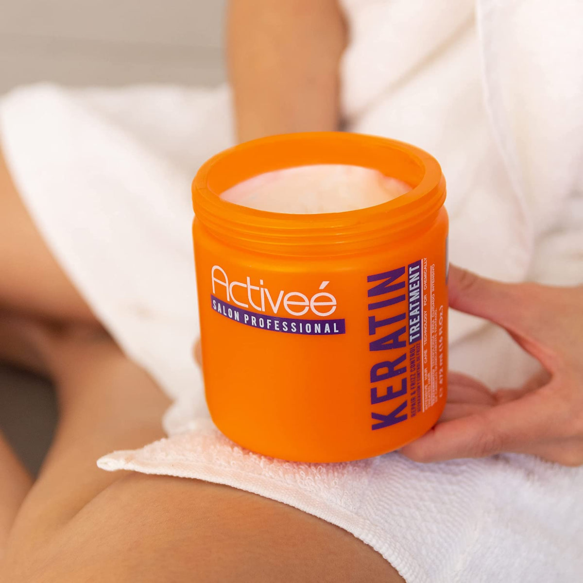 Activee Professional Keratin Hair Mask Treatment 16 fl. oz. - Hydrolyzed keratin enriched mask treatment