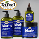 Difeel Biotin Pro-Growth Hair Shampoo and Conditioning Kit 2x12 fl oz