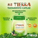 Etniker Amazonia Hair treatment. Deep Conditioning Hair Mask with Magdalena Nut, Cacay, Acai, Cupua�u and protein for Deep Hydration, Repair and protection for Curly Hair. Lmar Afro and Curly Hair Treatment Care 33.3 oz